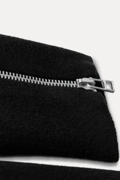 Fashion VESTIDO LARGO CREMALLERAS ZW COLLECTION Mujer Vestidos