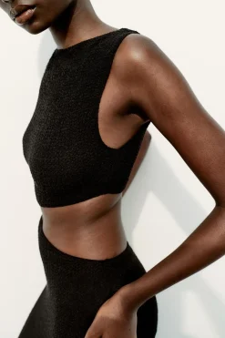 Hot VESTIDO LARGO CUT OUT Mujer Vestidos