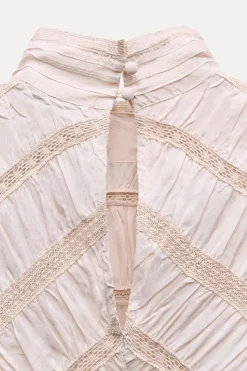 Discount VESTIDO LARGO ENCAJE ZW COLLECTION Mujer Vestidos