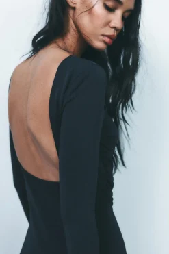 Hot VESTIDO LARGO ESPALDA DESCUBIERTA Mujer Vestidos