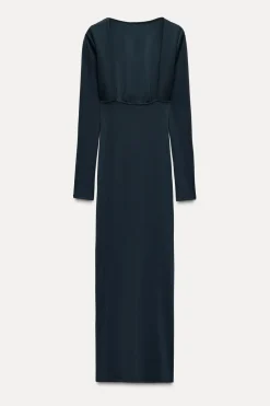 Hot VESTIDO LARGO ESPALDA DESCUBIERTA Mujer Vestidos