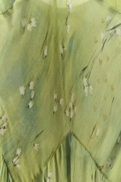 Online VESTIDO LARGO ESTAMPADO FLORES Mujer Vestidos