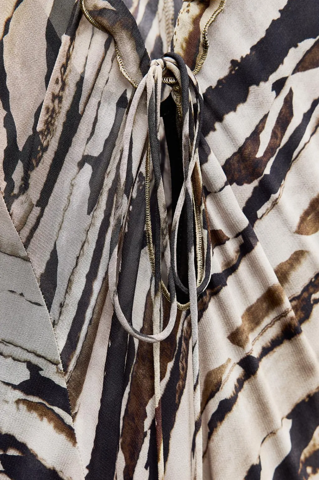 Outlet VESTIDO LARGO ESTAMPADO ZW COLLECTION Mujer Vestidos