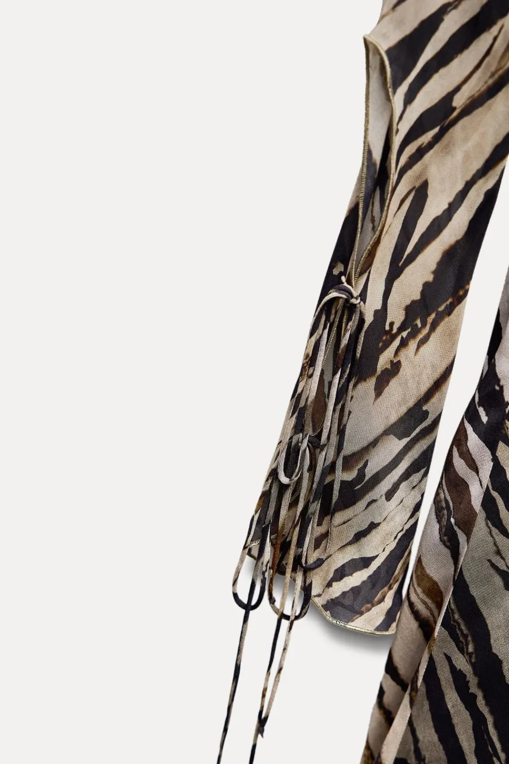 Outlet VESTIDO LARGO ESTAMPADO ZW COLLECTION Mujer Vestidos