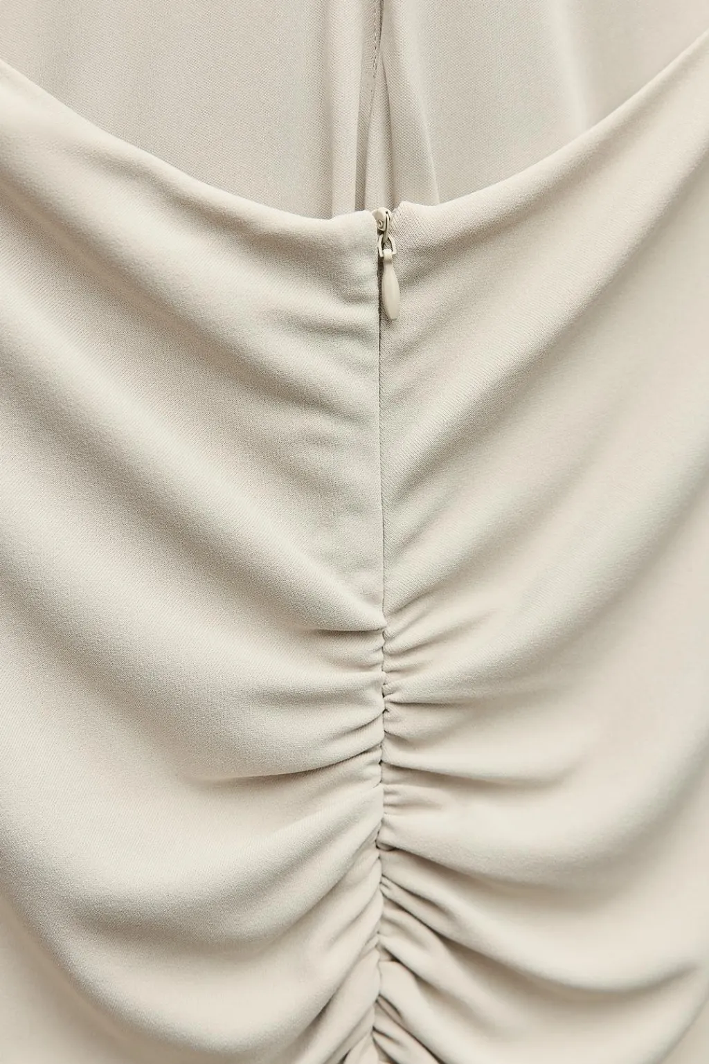 Sale VESTIDO LARGO HALTER DRAPEADO Mujer Vestidos