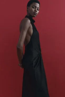 Sale VESTIDO LARGO HALTER ZW COLLECTION Mujer Vestidos