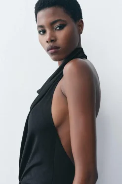 Sale VESTIDO LARGO HALTER ZW COLLECTION Mujer Vestidos