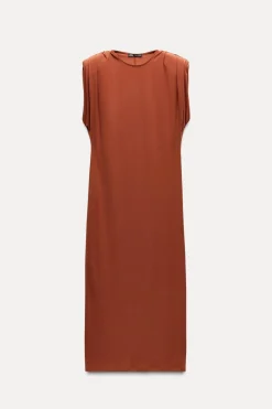 Online VESTIDO LARGO HOMBRERAS Mujer Vestidos