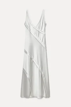 Hot VESTIDO LARGO SATINADO Mujer Vestidos