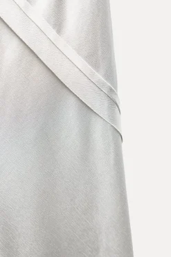 Hot VESTIDO LARGO SATINADO Mujer Vestidos