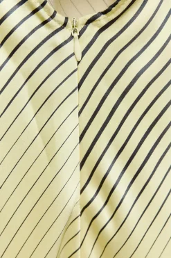 Discount VESTIDO LARGO SATINADO HALTER Mujer Vestidos