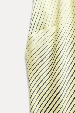 Discount VESTIDO LARGO SATINADO HALTER Mujer Vestidos