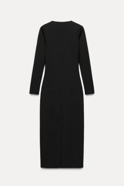 Hot VESTIDO LARGO STRETCH CONTOURING Mujer Vestidos