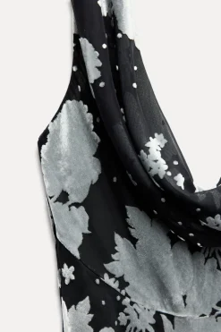 Clearance VESTIDO LARGO TERCIOPELO Mujer Vestidos