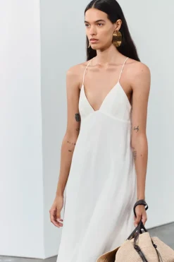 Hot VESTIDO LARGO TIRANTES ZW COLLECTION Mujer Vestidos