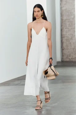 Hot VESTIDO LARGO TIRANTES ZW COLLECTION Mujer Vestidos