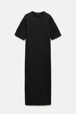 Fashion VESTIDO LAVADO INTERLOCK Mujer Vestidos