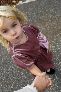 Niños ZARA 1½ - 6 Años·Vestidos / Petos<VESTIDO LAZO VELVET