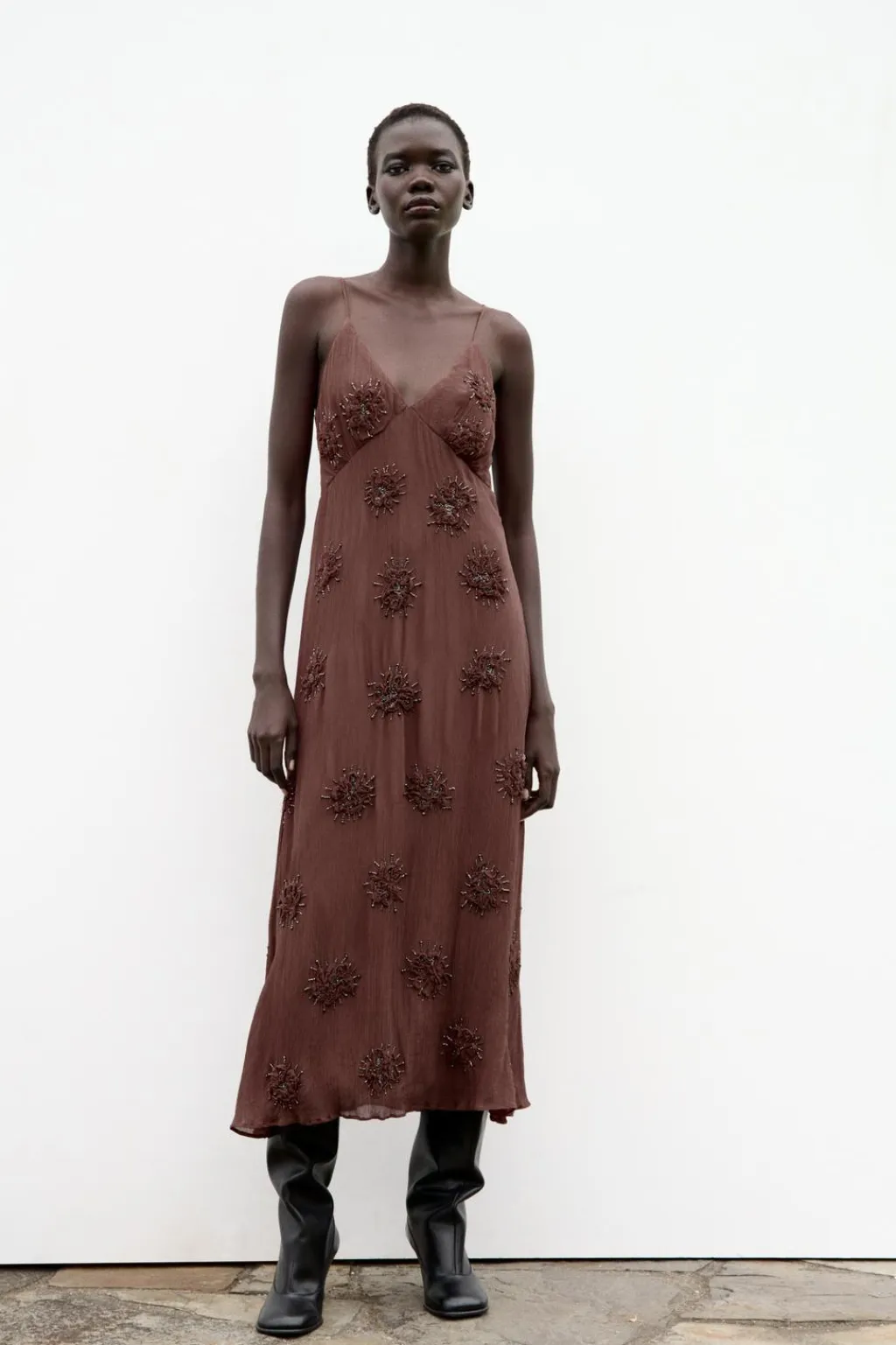 New VESTIDO LENCERO BORDADOS ABALORIOS Mujer Cárdigan / Jerséis|Punto