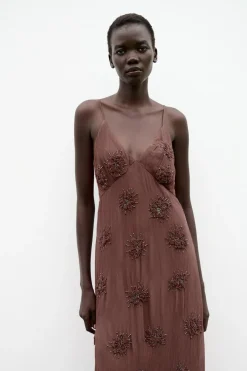 New VESTIDO LENCERO BORDADOS ABALORIOS Mujer Cárdigan / Jerséis|Punto