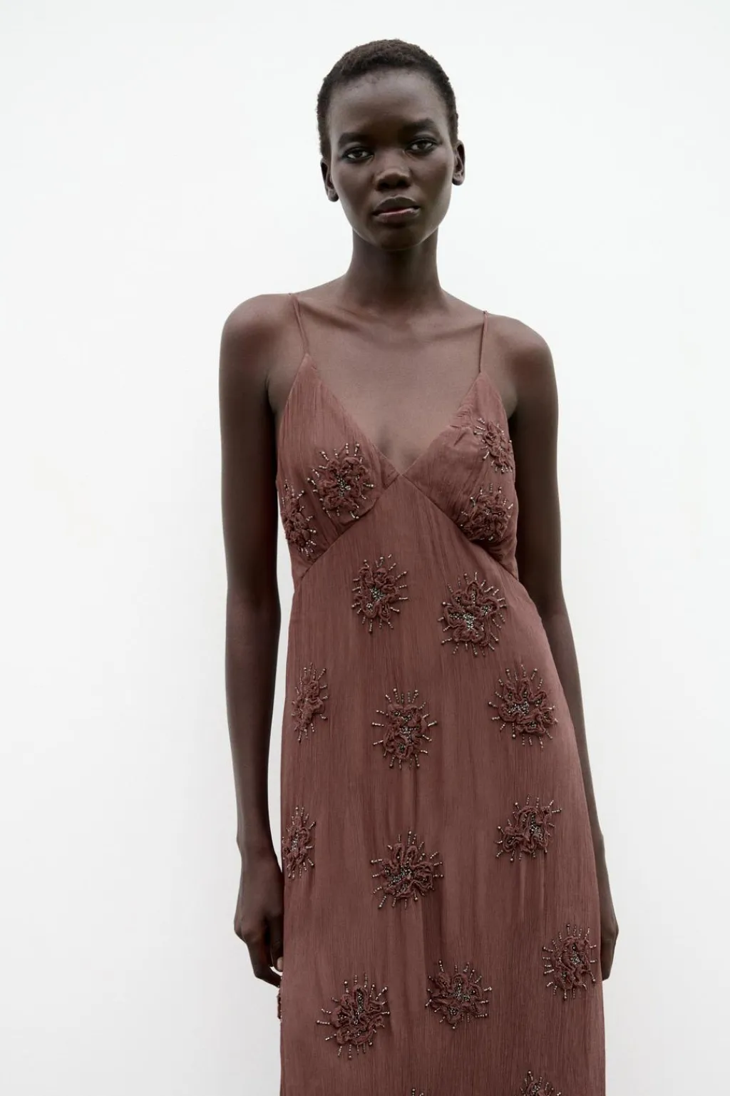 New VESTIDO LENCERO BORDADOS ABALORIOS Mujer Cárdigan / Jerséis|Punto