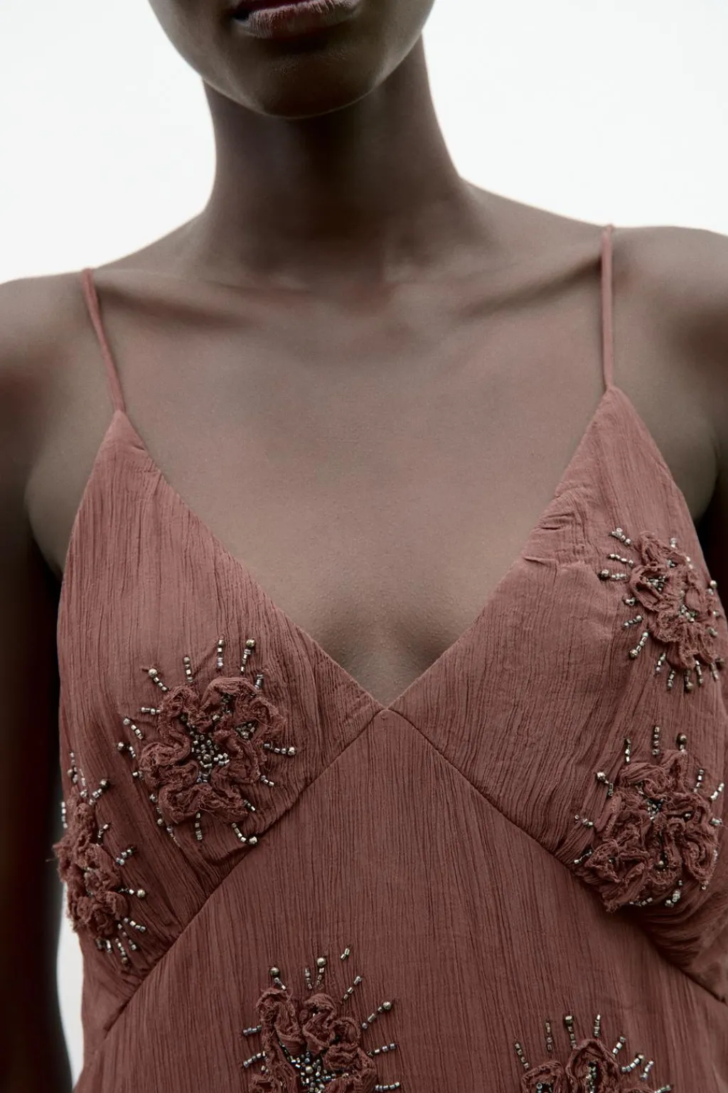 New VESTIDO LENCERO BORDADOS ABALORIOS Mujer Cárdigan / Jerséis|Punto