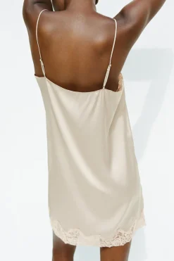 Hot VESTIDO LENCERO ENCAJE Mujer Vestidos