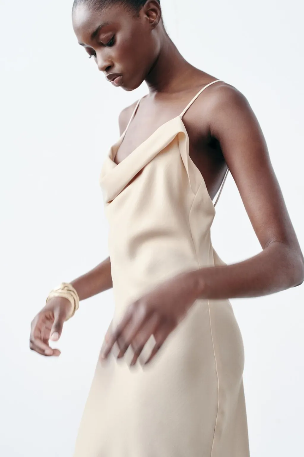 Online VESTIDO LENCERO SATINADO Mujer Vestidos