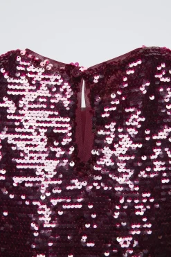 Niños ZARA 6 - 14 Años·Vestidos / Monos<VESTIDO LENTEJUELAS