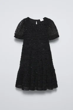 Niños ZARA 6 - 14 Años·Vestidos / Monos<VESTIDO LENTEJUELAS