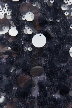 New VESTIDO LENTEJUELAS ENCAJE ZW COLLECTION Mujer Vestidos