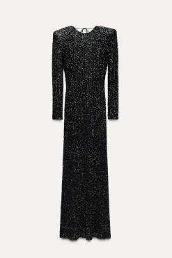 Fashion VESTIDO LENTEJUELAS HOMBRERAS ZW COLLECTION Mujer Vestidos