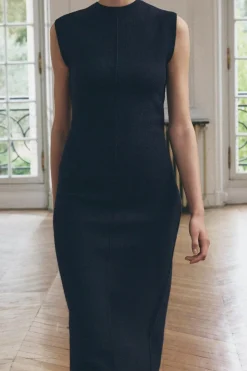 Fashion VESTIDO MANGA SISA 100% LANA Mujer Vestidos|Cárdigan / Jerséis