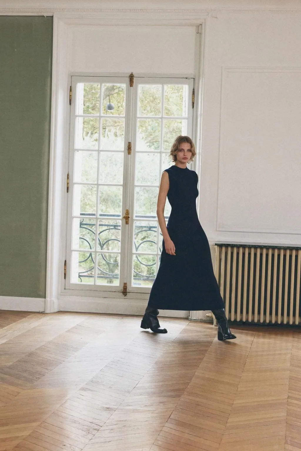 Fashion VESTIDO MANGA SISA 100% LANA Mujer Vestidos|Cárdigan / Jerséis