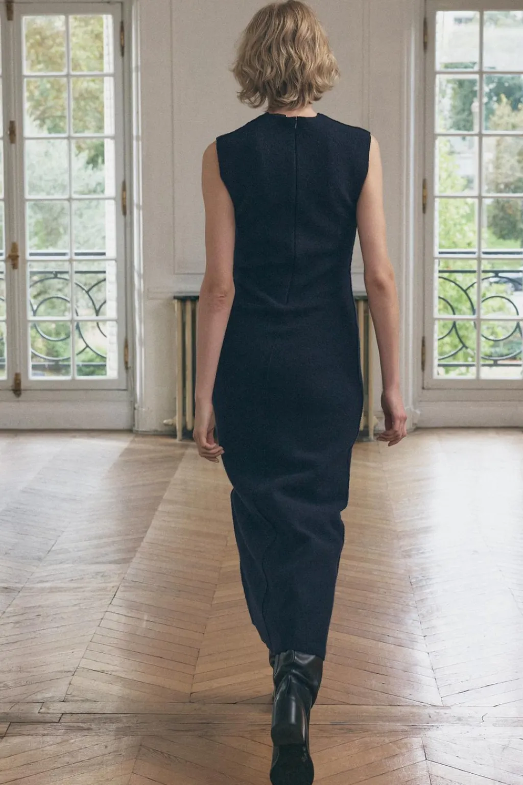 Fashion VESTIDO MANGA SISA 100% LANA Mujer Vestidos|Cárdigan / Jerséis