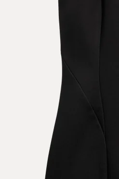 Outlet VESTIDO MAXI LAZO TERCIOPELO Mujer Vestidos