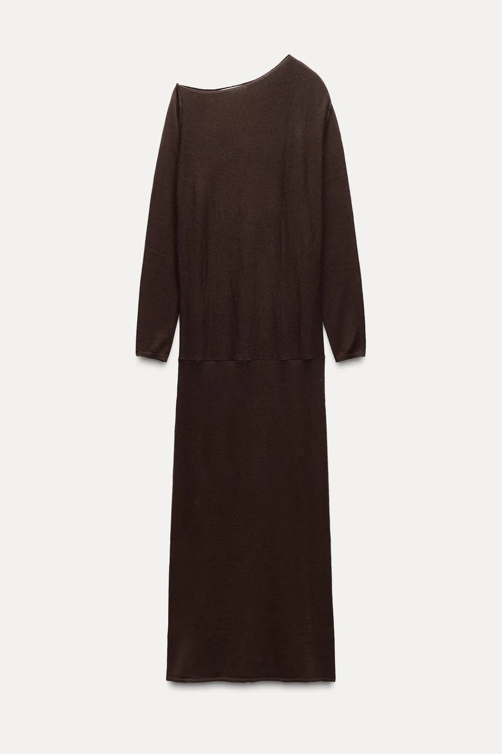 Fashion VESTIDO MIDI 100% LANA Mujer Vestidos|Cárdigan / Jerséis