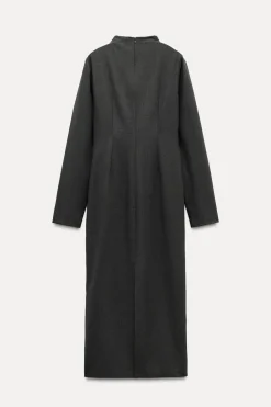 Hot VESTIDO MIDI ABERTURA ZW COLLECTION Mujer Vestidos