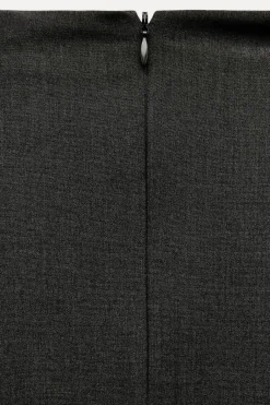 Hot VESTIDO MIDI ABERTURA ZW COLLECTION Mujer Vestidos