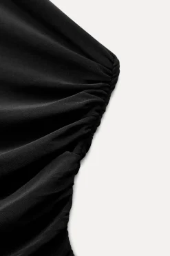 Best VESTIDO MIDI ASIMÉTRICO Mujer Vestidos