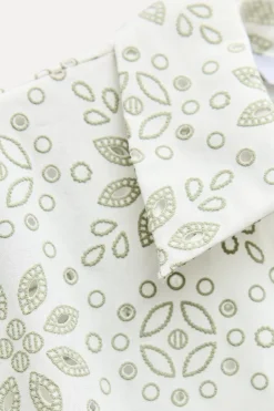 Hot VESTIDO MIDI BORDADOS ENGOMADOS Mujer Vestidos