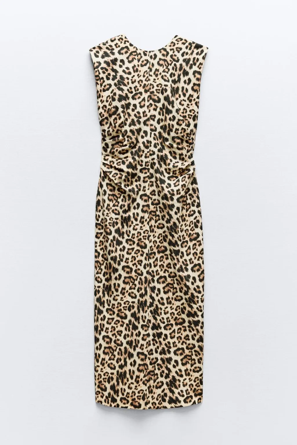 Clearance VESTIDO MIDI CINTURA DRAPEADA Mujer Vestidos