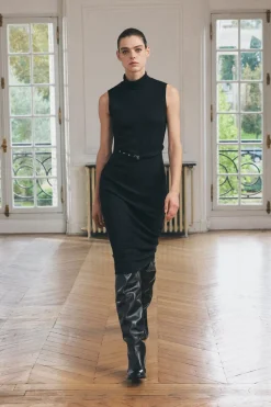 Online VESTIDO MIDI CINTURÓN Mujer Vestidos