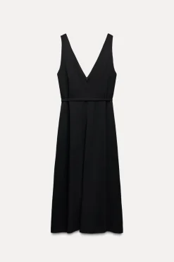 Online VESTIDO MIDI CINTURÓN ZW COLLECTION Mujer Vestidos