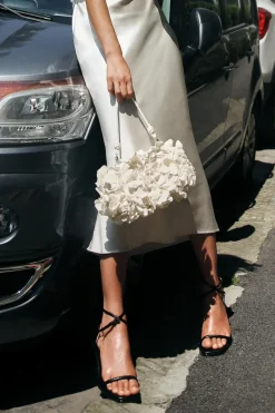 Discount VESTIDO MIDI COMBINADO SATINADO Mujer Vestidos