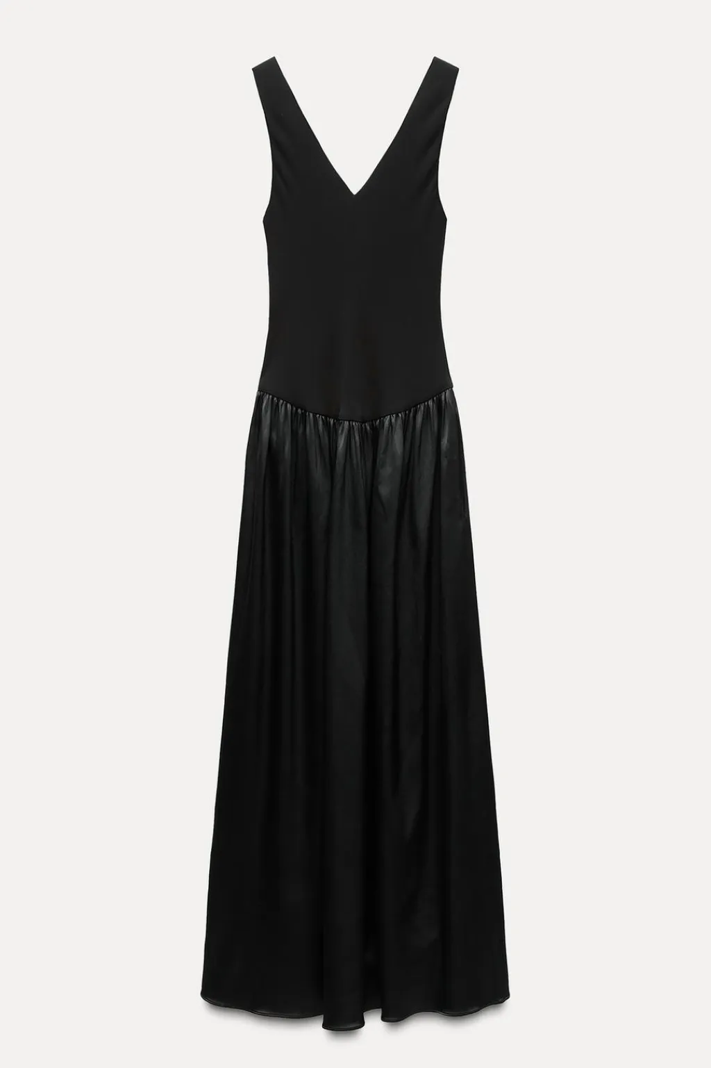 Outlet VESTIDO MIDI COMBINADO ZW COLLECTION Mujer Vestidos