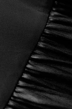 Outlet VESTIDO MIDI COMBINADO ZW COLLECTION Mujer Vestidos