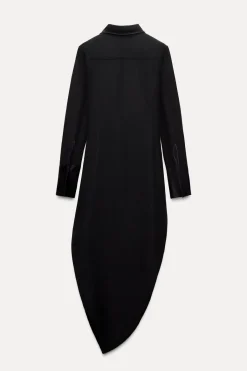 Discount VESTIDO MIDI CUELLO POLO ZW COLLECTION Mujer Vestidos