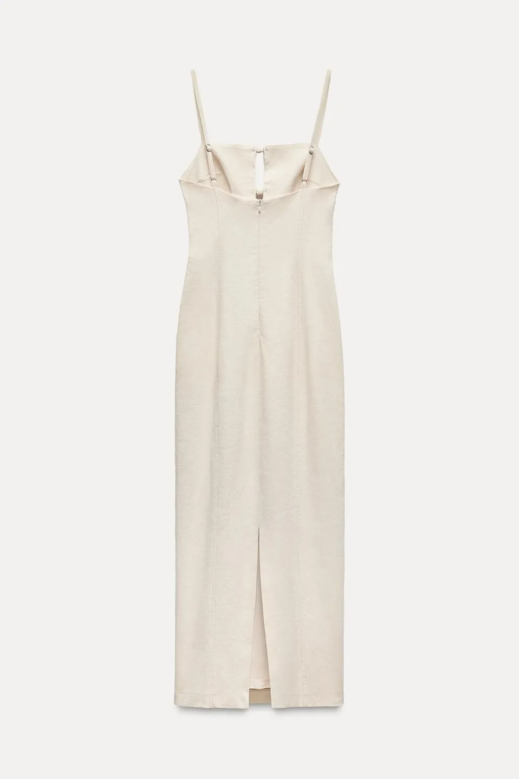 Clearance VESTIDO MIDI CUT OUT LAZOS Mujer Vestidos