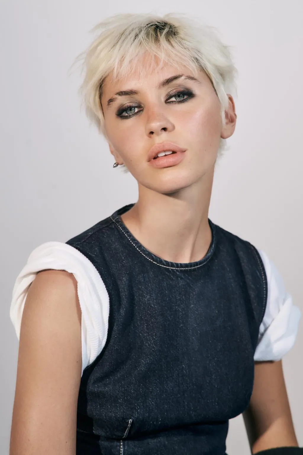 Clearance VESTIDO MIDI DENIM TRF Mujer Vestidos